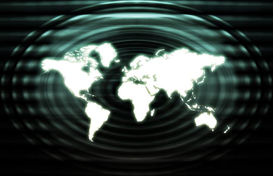 Global World Business Abstract as a Background