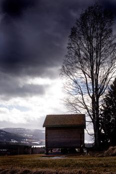 An old norwegian landscape