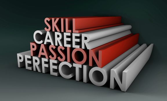 Business Skills For Passion and Career in 3d