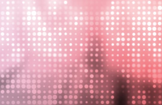 Glowing Colorful Dots as a Abstract Background 