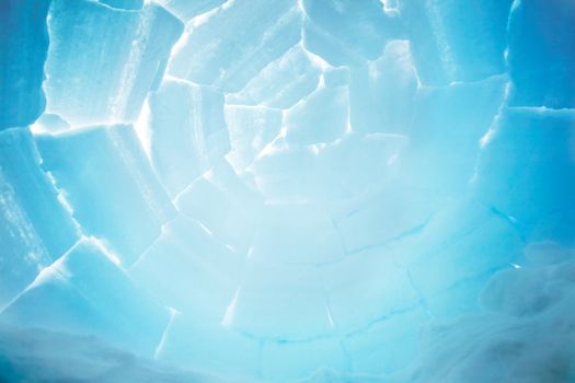 An igloo interior background image