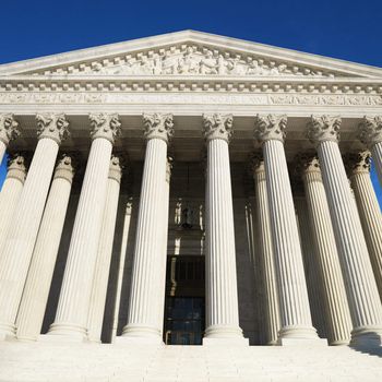 Supreme Court Building, Washington, DC, USA.