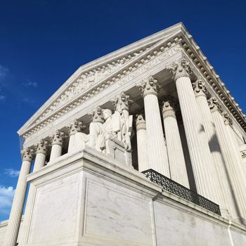 Supreme Court Building, Washington, DC, USA.