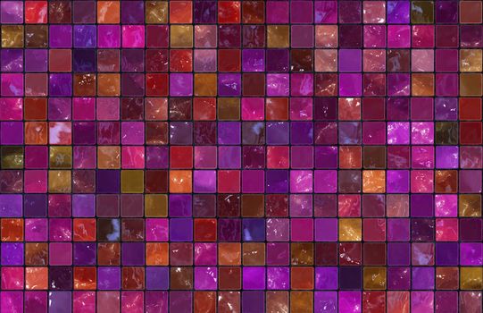 Mosiac Tiles Background as a Colorful Abstract