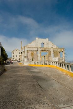 The entire Alcatraz Island was listed on the National Register of Historic Places