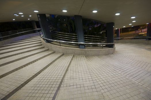 it is a spiral stair in hong kong