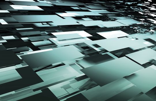 Web Futuristic Technology Background as a Art