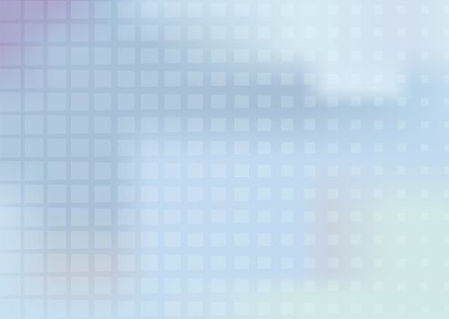 abstract light blue-gray background with grid