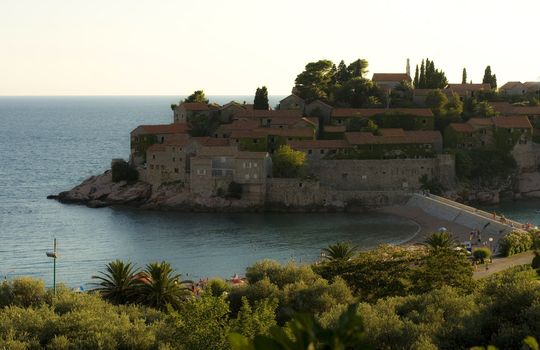 Island Saint Stefan in Montenegro, Europe