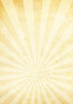 Cream and yellow radiating background with a weathered look