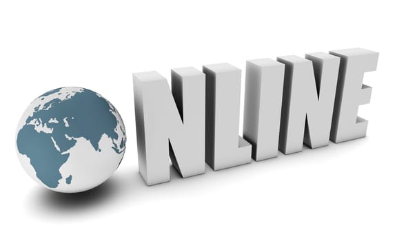 Online Status in 3d Concept of Internet