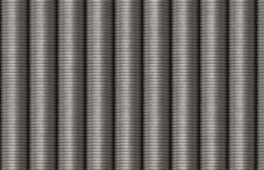 Stacked Coins Rows as a Full Background