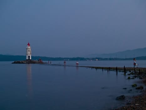 Tokarevsky lighthouse in Vladivostok/Russia