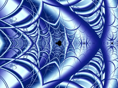 3D rendered Illustration. Abstract fractal image.