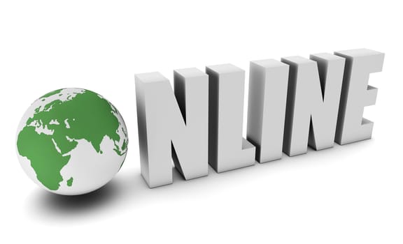 Online Status in 3d Concept of Internet