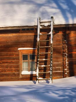 Old Finnish farm house