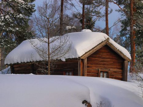 Old Finnish farm house