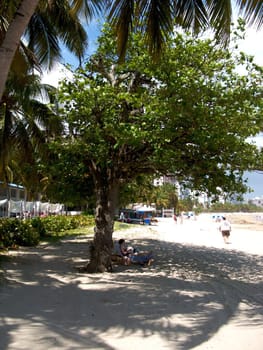 Isla Verde Beach in San juan Puerto Rico