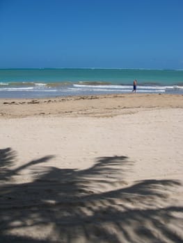 Isla Verde Beach in San juan Puerto Rico