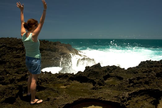 Mar Chiquita Cove & Cueva de las Golondrianas in Puerto Rico