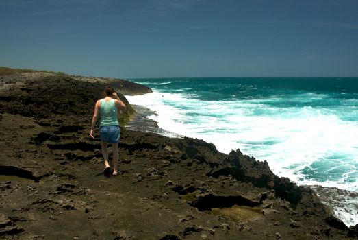 Mar Chiquita Cove & Cueva de las Golondrianas in Puerto Rico