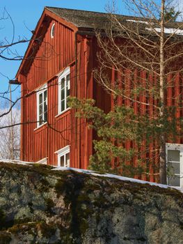 Old farm house from Finland