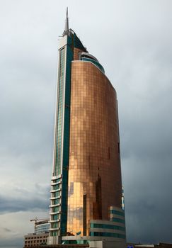 Modern office building. Astana, Kazakhstan, july 2008