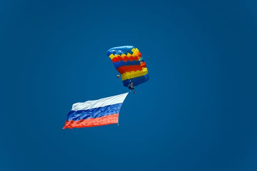 Celebrating Russian Aviator's Day, Air show. Novosibirsk, august 23, 2008