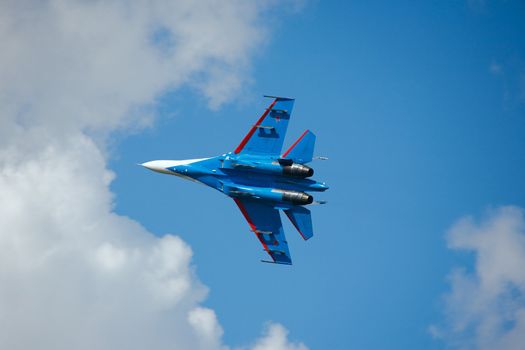 Celebrating Russian Aviator's Day, Air show. Novosibirsk, august 23, 2008