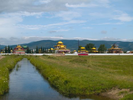 Buddhist Temple (Datsan) In Ivolginsk, Russia