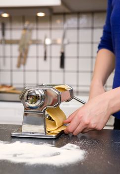 making pasta at home
