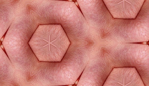 A texture pattern background made out of a close up of finger skin.