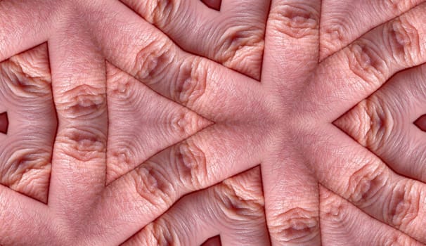 A texture pattern background made out of a close up of finger skin.