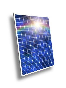 A photography of a solar panels texture