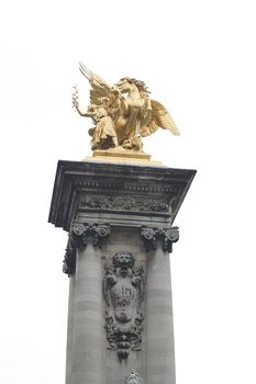 paris, statue, sculpture, victory, column, paris, city, center, parisian, france, capital, french, seine, stone, gold, metal, sky, napoleon, victories, glory, color, vertical, outdoors, Corinthian, architecture, travel, vacation, European, Europe, photograph, mira,frankeich 