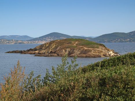 Redonne Island near Giens on French riviera