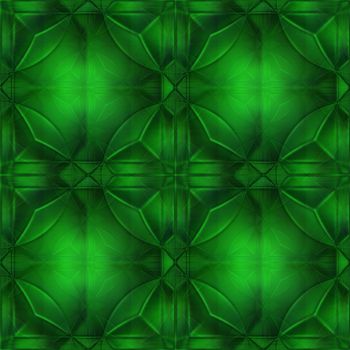 green, emerald  crystal, patterns,  suits for duplication of the background, illustration