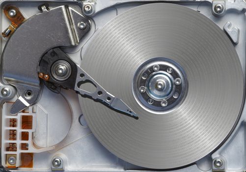 Image of the hard disc - data