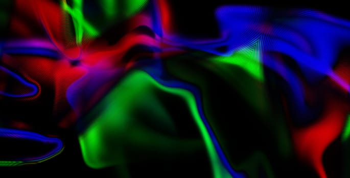 A abstract colour background made out of wispy colours.