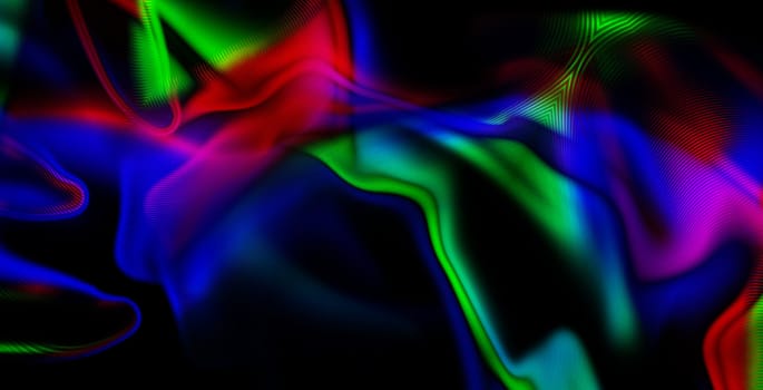 A abstract colour background made out of wispy colours.