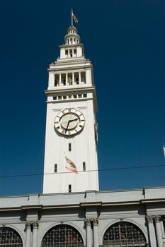 The Ferry Building is a terminal for ferries that travel across the San Francisco Bay and a shopping center located on The Embarcadero in San Francisco