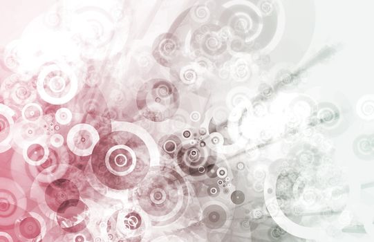 Corporate Abstract as a Modern Business Tech Art