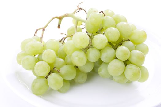 grape cluster on a plate