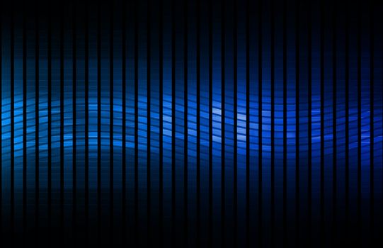 Technology Abstract with Futuristic Lines as Art