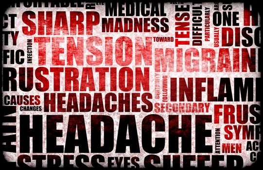 Severe Headache Medical Condition as a Background