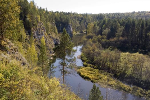 National reserve  Deer Streams The river Serga 6