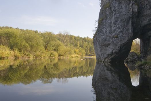 National reserve Deer Streams Rock the Holey stone