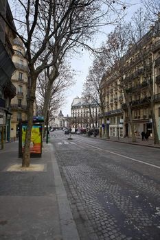 The picture is made in Paris on a during walk on the Jewish quarter