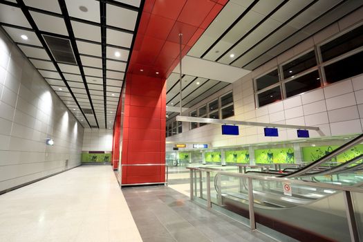 Hong Kong train station