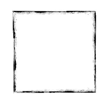 Illustration of the frame in grunge style